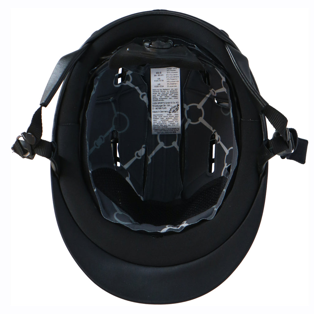 Uvex Cap Exxeed Diamond Zwart