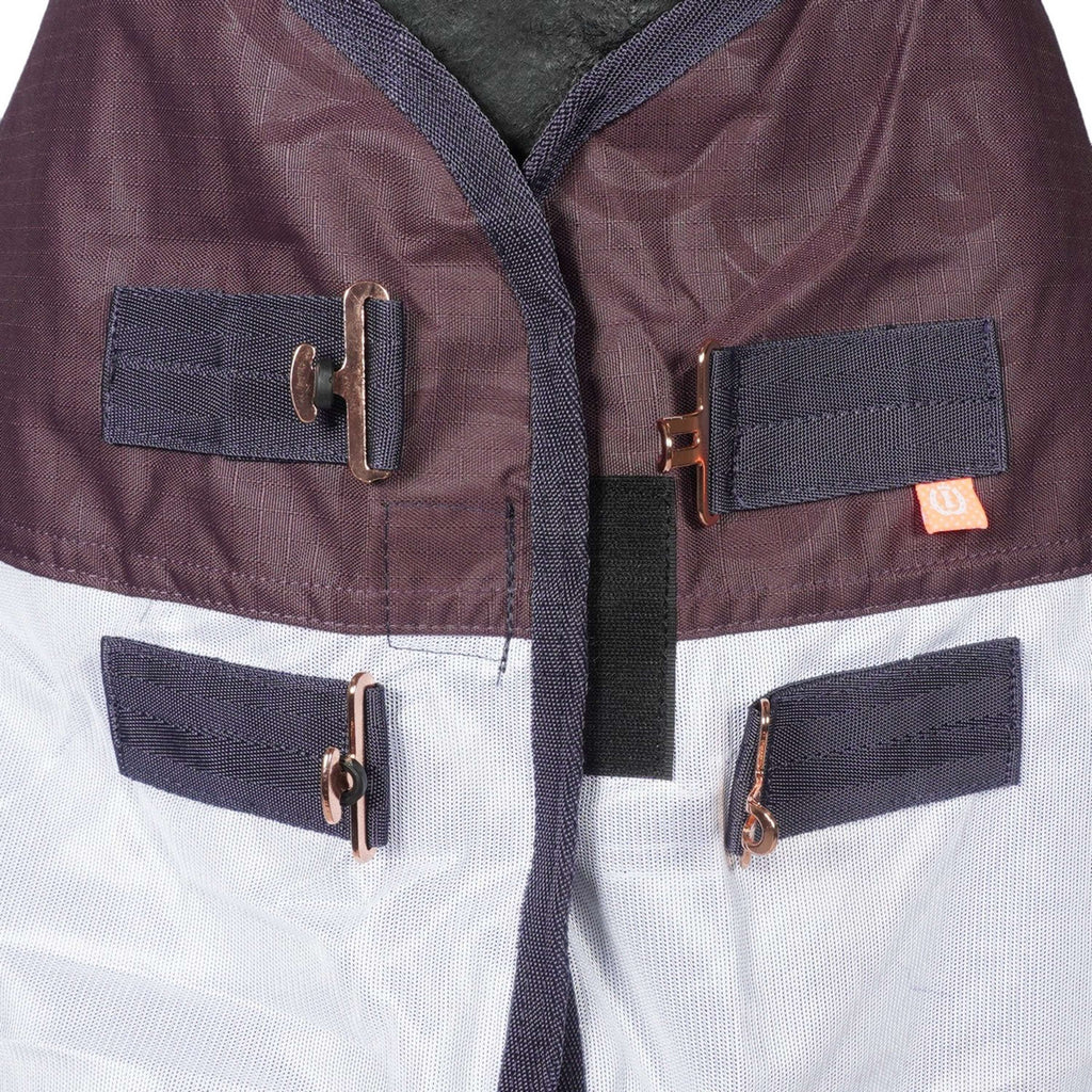 Imperial Riding Vliegen- en Regendeken IRHSuper-Dry Bordeaux