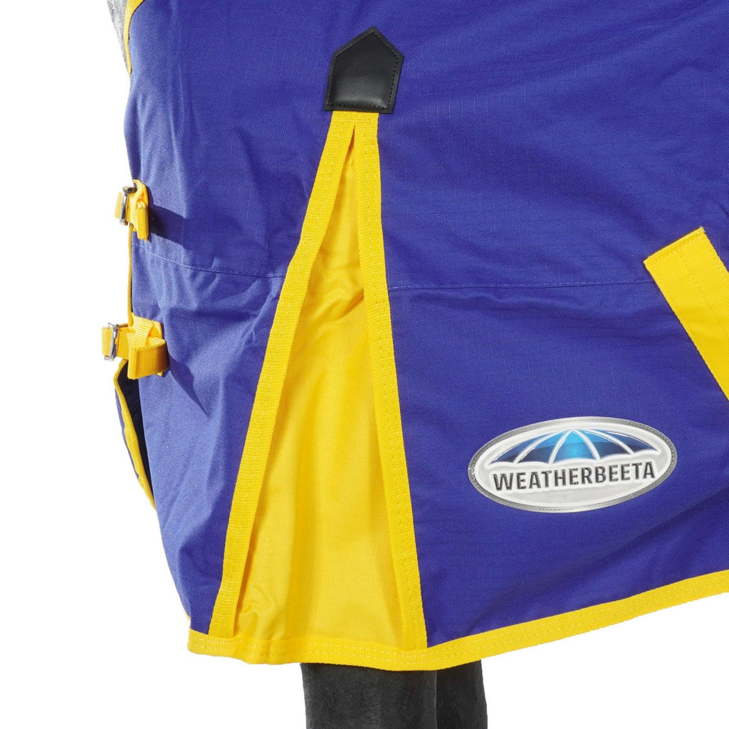 WeatherBeeta ComFiTec Classic Standard Neck Medium 220g Blauw/Citroen