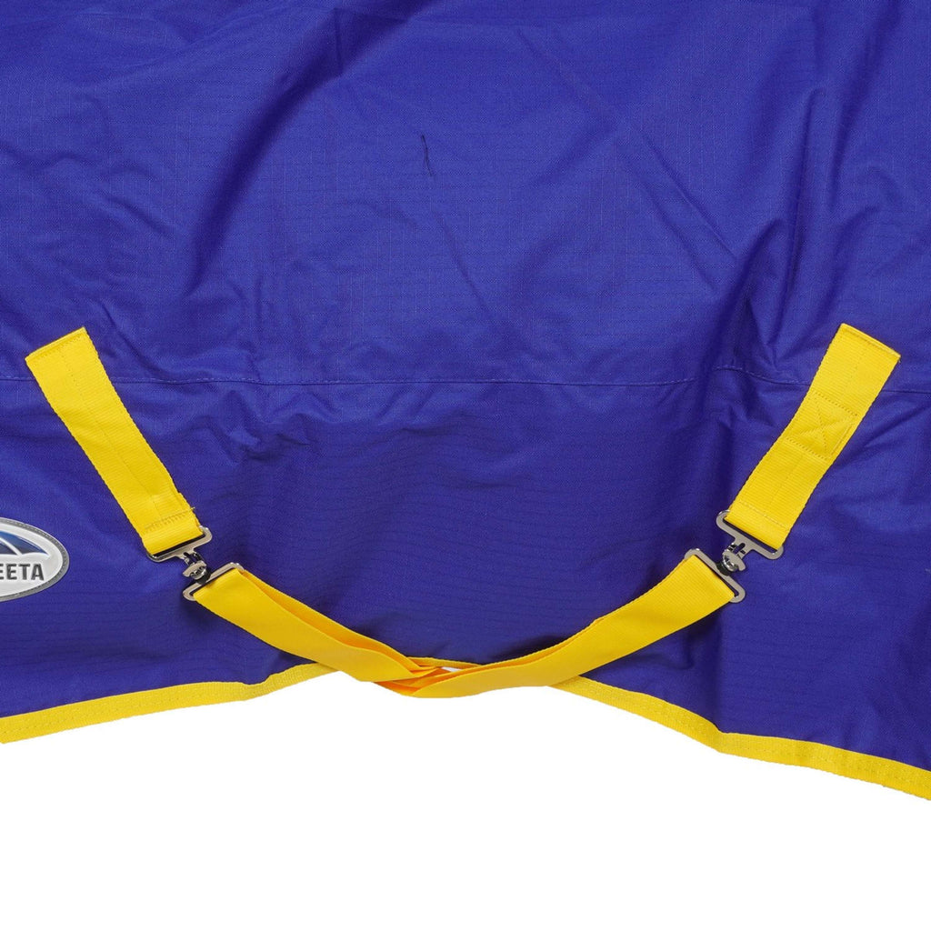 WeatherBeeta ComFiTec Classic Standard Neck Medium 220g Blauw/Citroen