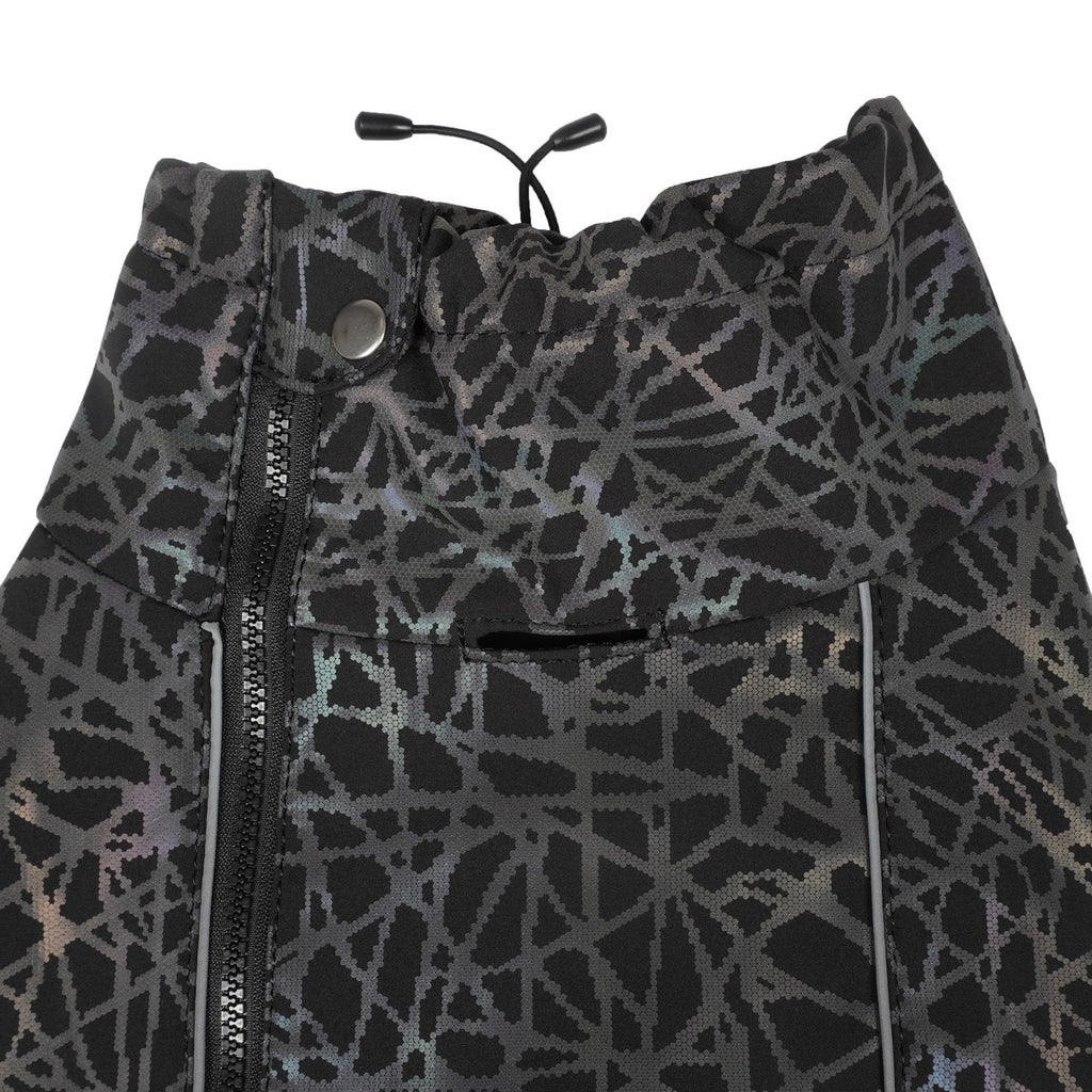 WeatherBeeta Hondenjas ComFiTec Reflective Print Active Zwart/Rainbow