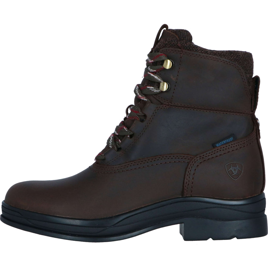 Ariat Stalschoenen Harper Waterproof Dames Chocolat/Willow