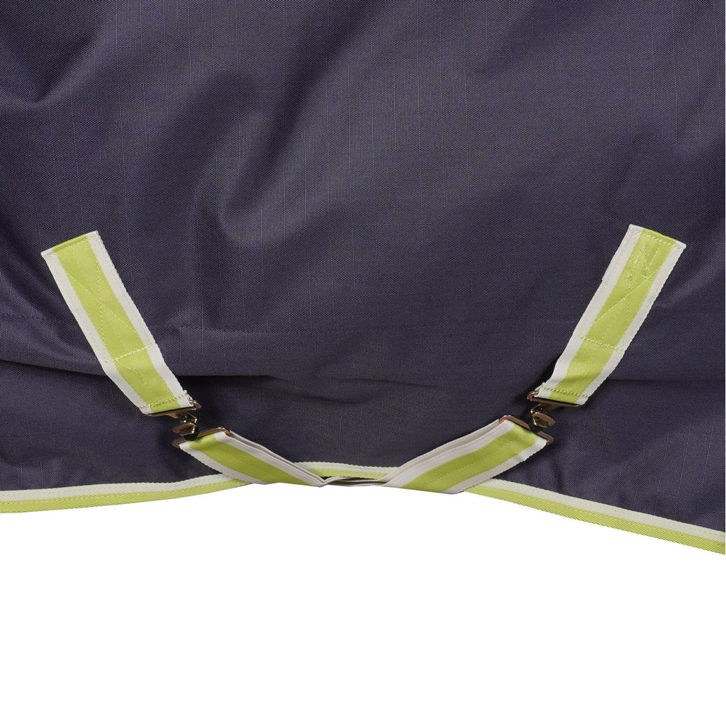 Bucas Oasis Turnout Neck 100g Dark Grey/Lime