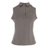 Montar Poloshirt Fiona Mouwloos Mud