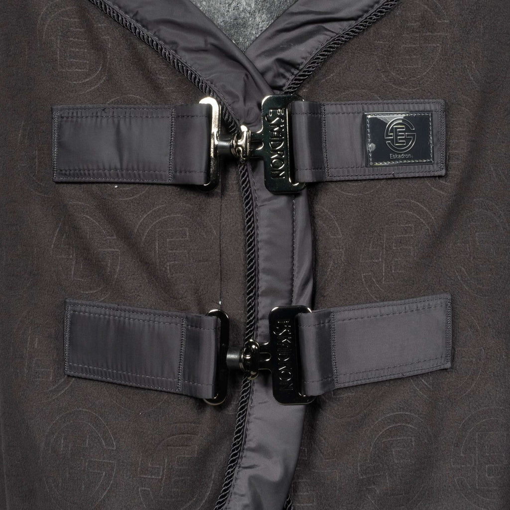 Eskadron Zweetdeken Reflexx Fleece Stamp Deepgrey