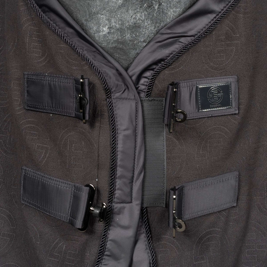 Eskadron Zweetdeken Reflexx Fleece Stamp Deepgrey