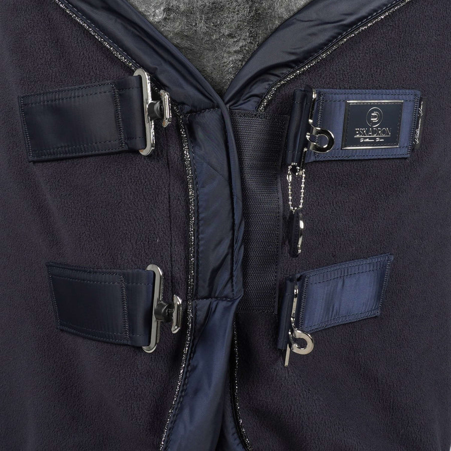 Eskadron Zweetdeken Platinum Pure Fleece Stamp Navy