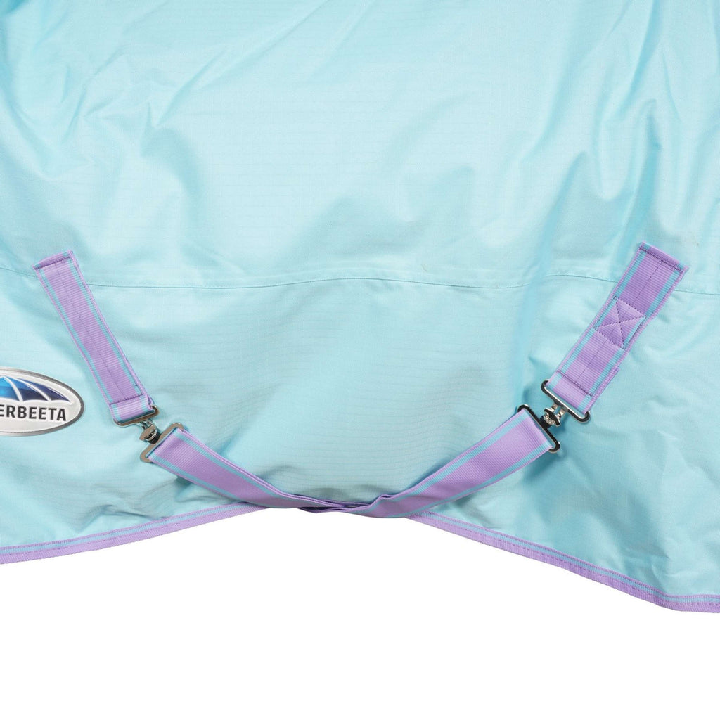 Weatherbeeta Winterdeken Comfitec Classic Combo Neck Medium/Lite lichtblauw/paars