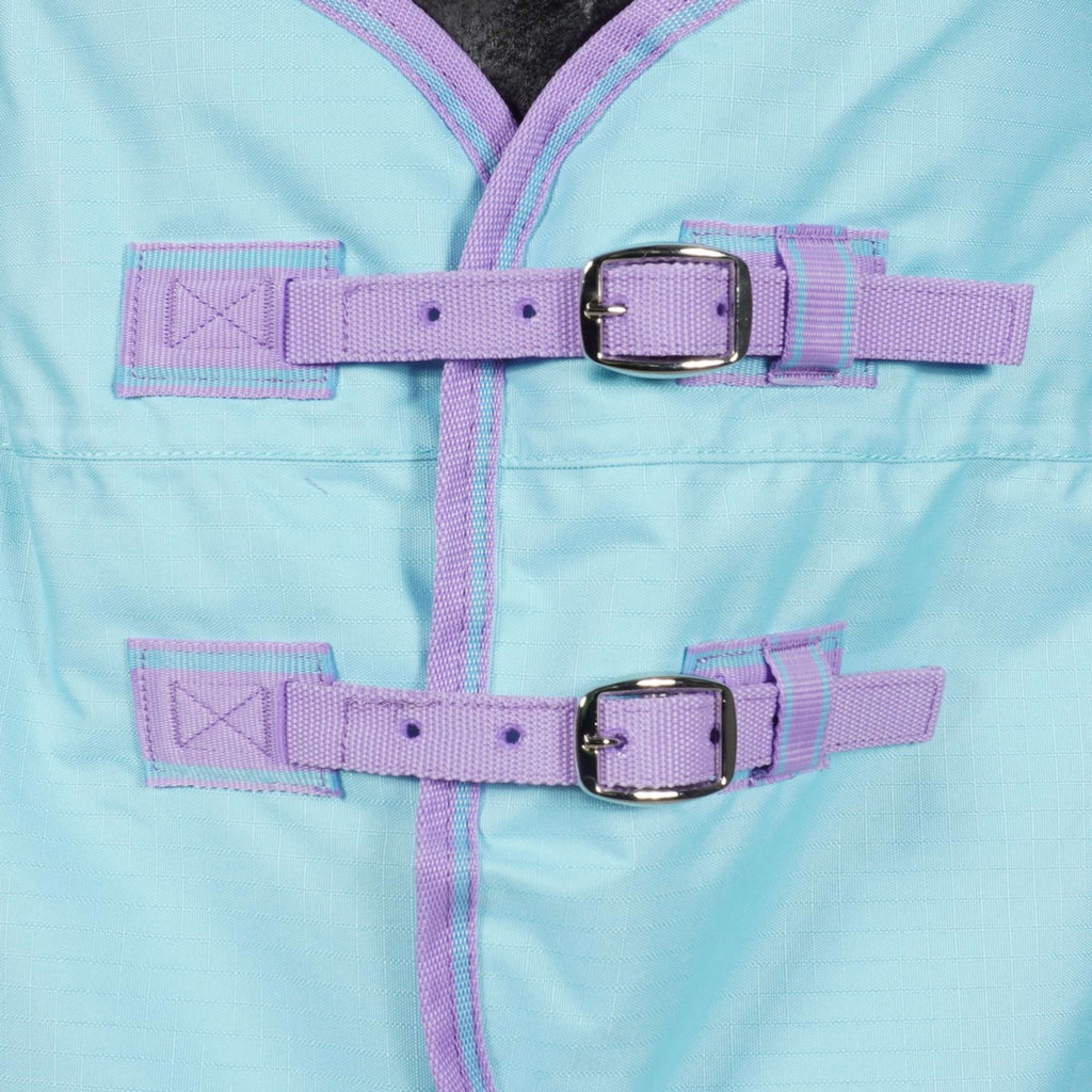 Weatherbeeta Winterdeken Comfitec Classic Standard Neck Medium/Lite lichtblauw/paars