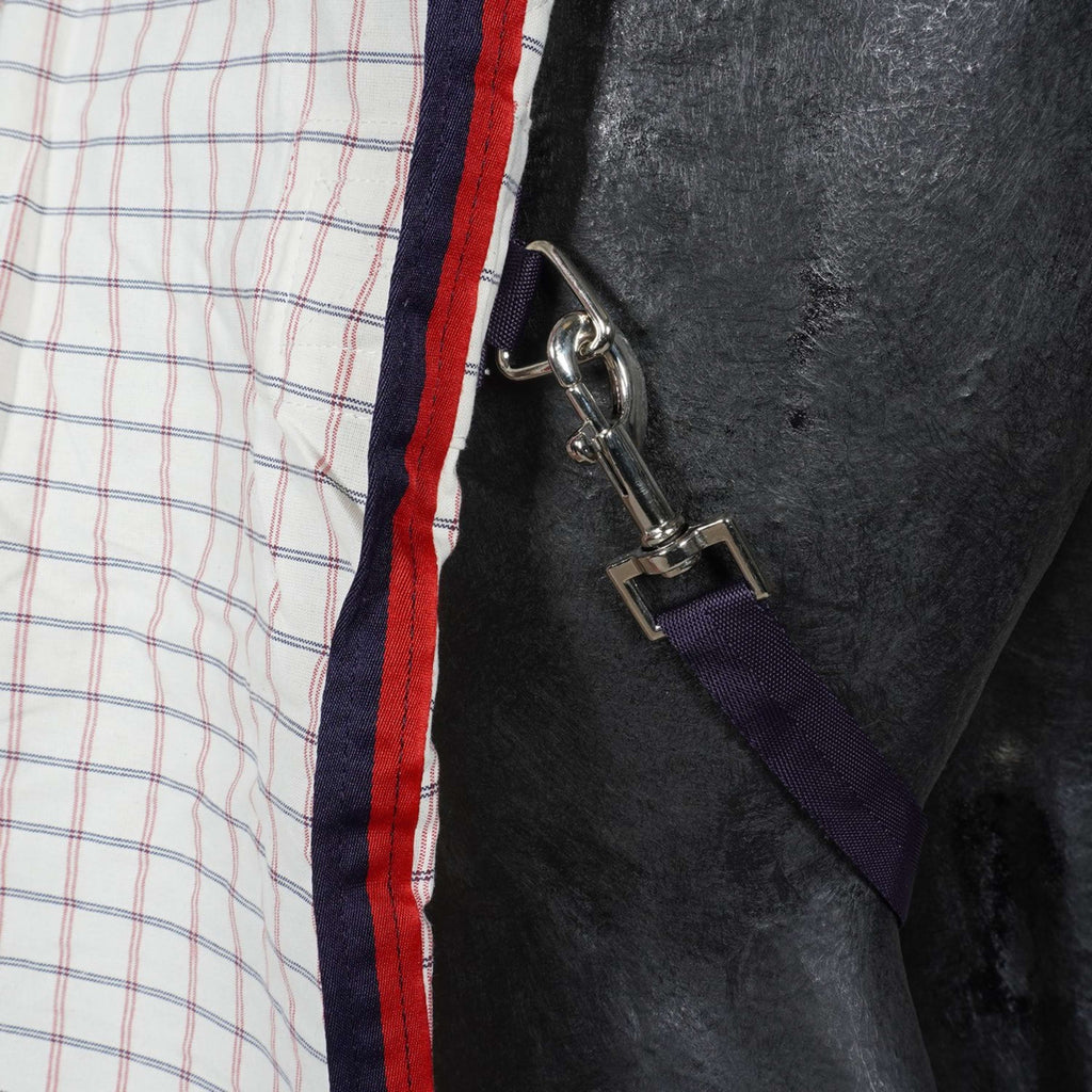 Weatherbeeta Zomerdeken Lite III Combo Neck Wit/Navy/Rood