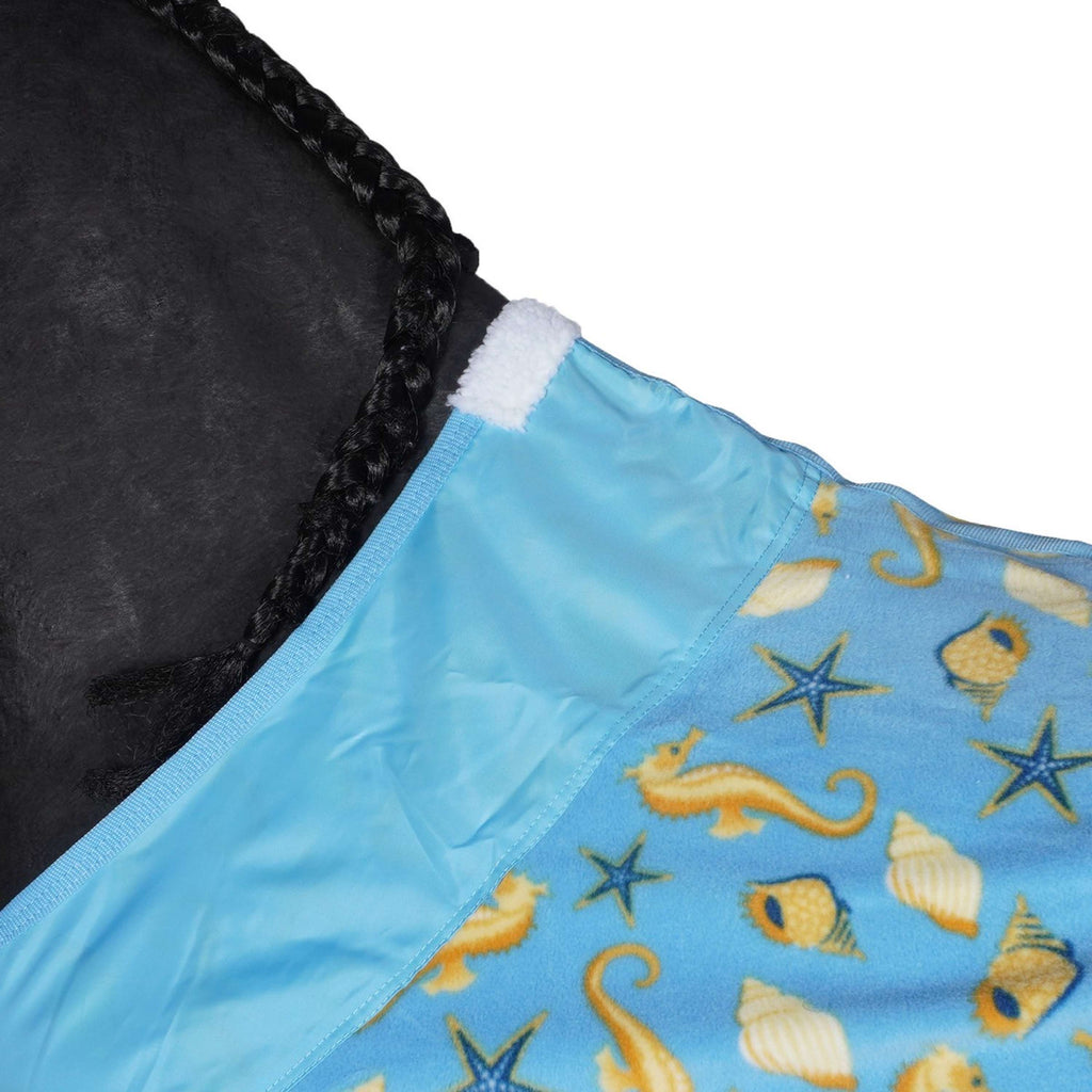 Weatherbeeta Zweetdeken Cooler Standard Neck Seahorse