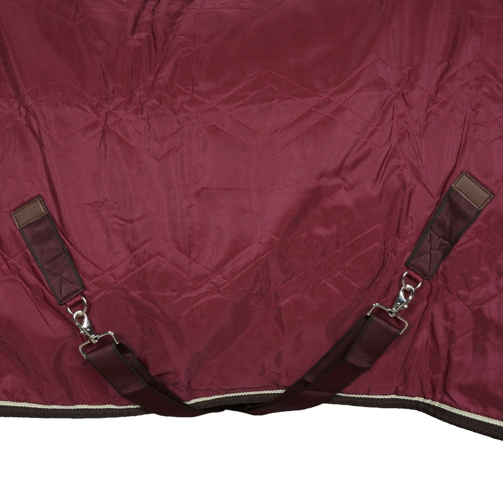 Horka Staldeken Luxe met Kraag Bordeaux