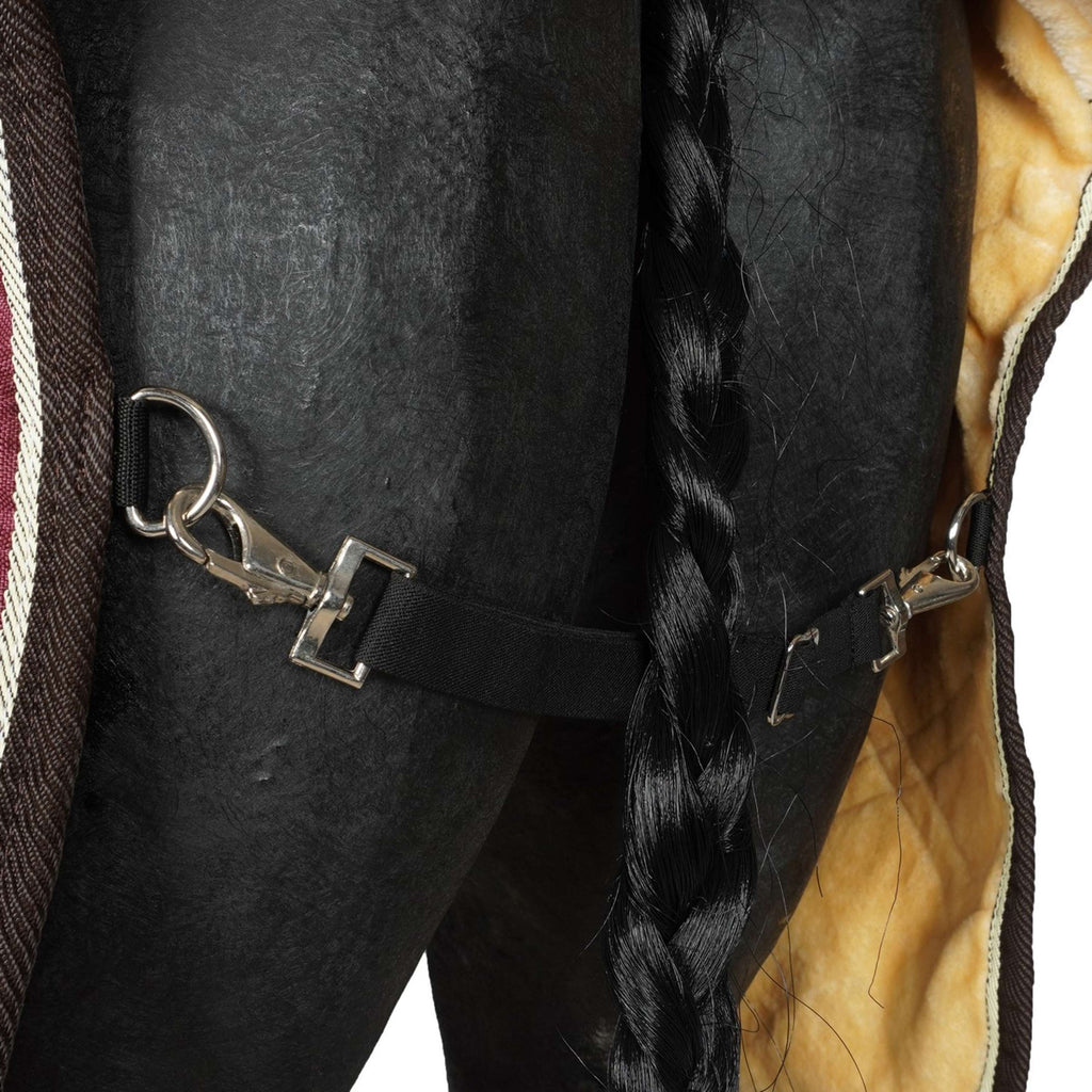 Horka Staldeken Luxe met Kraag Bordeaux