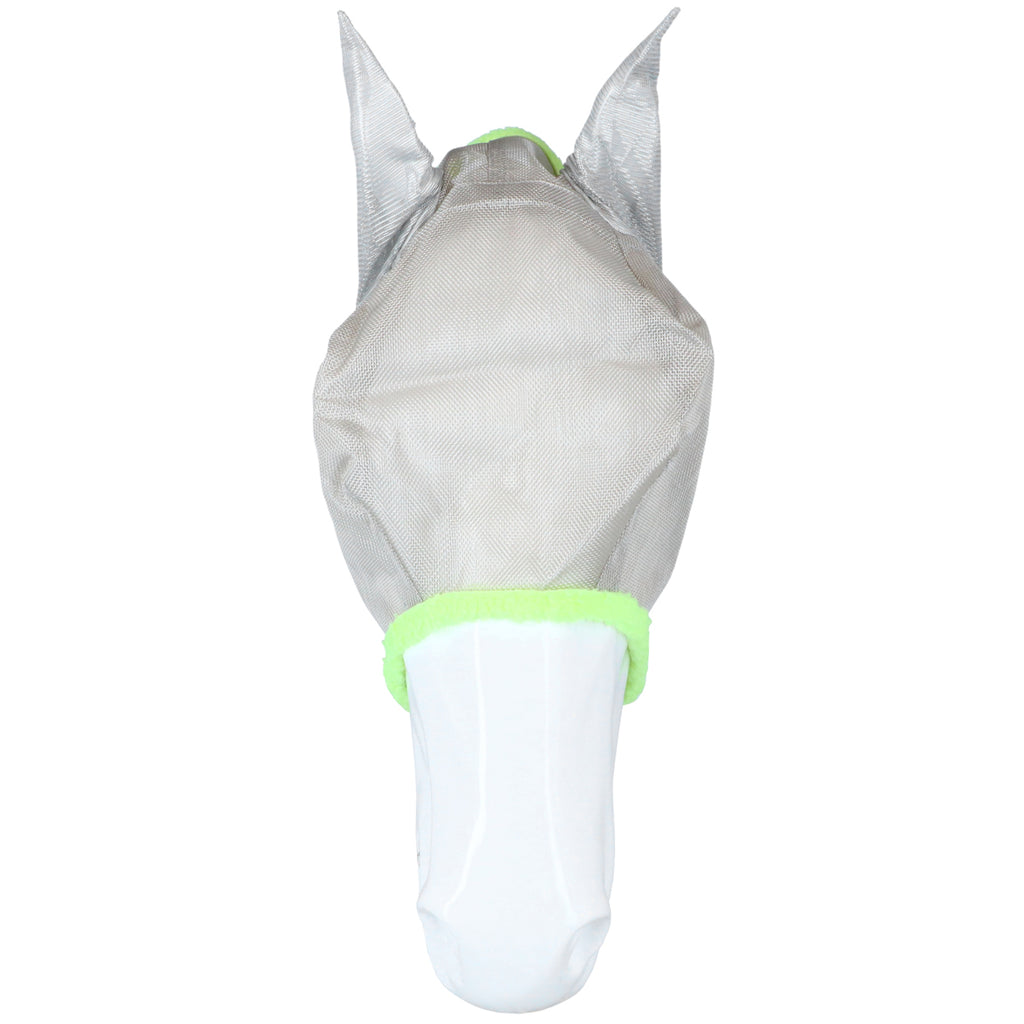 Amigo Vliegenmasker Silver/Lime