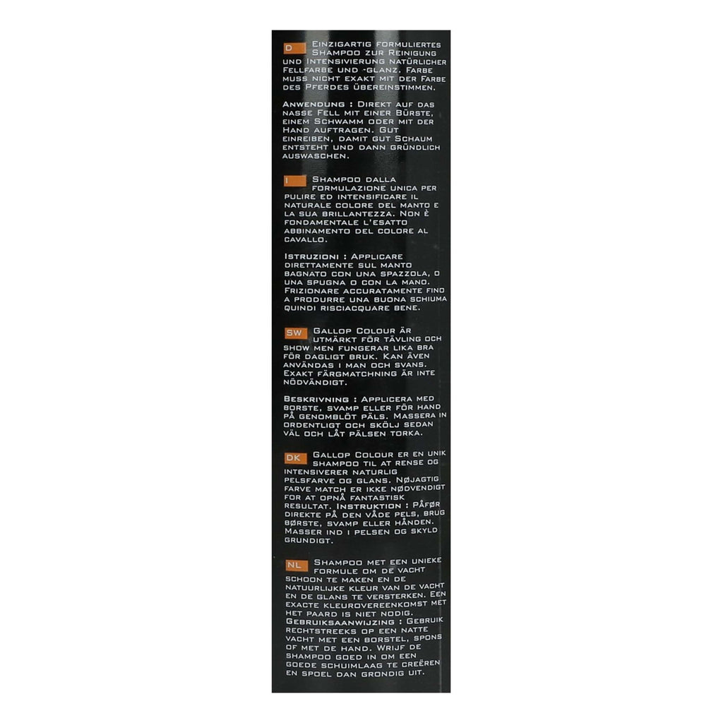 Carr & Day & Martin Shampoo Gallop Colour Zwart