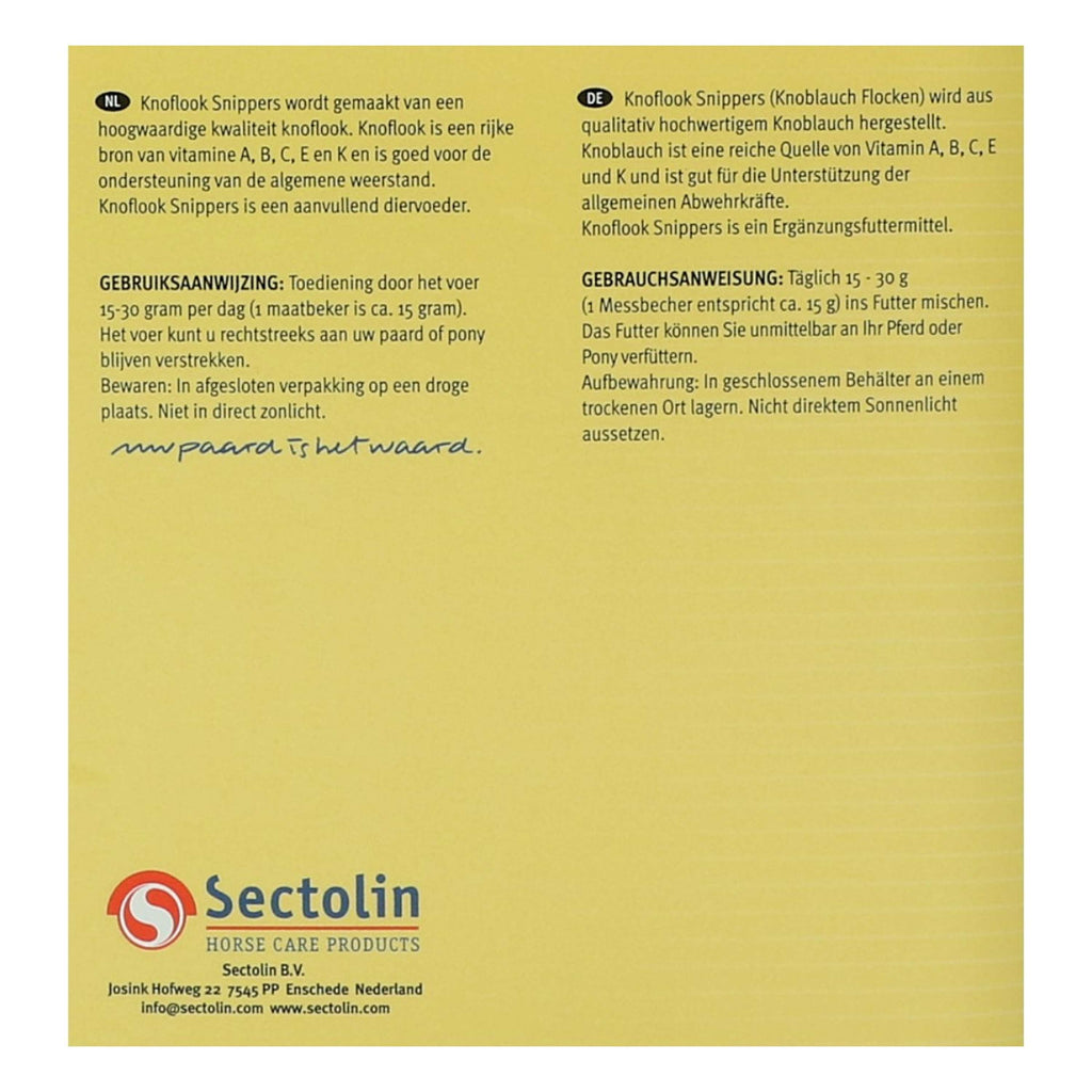 Sectolin Knoflook Snippers