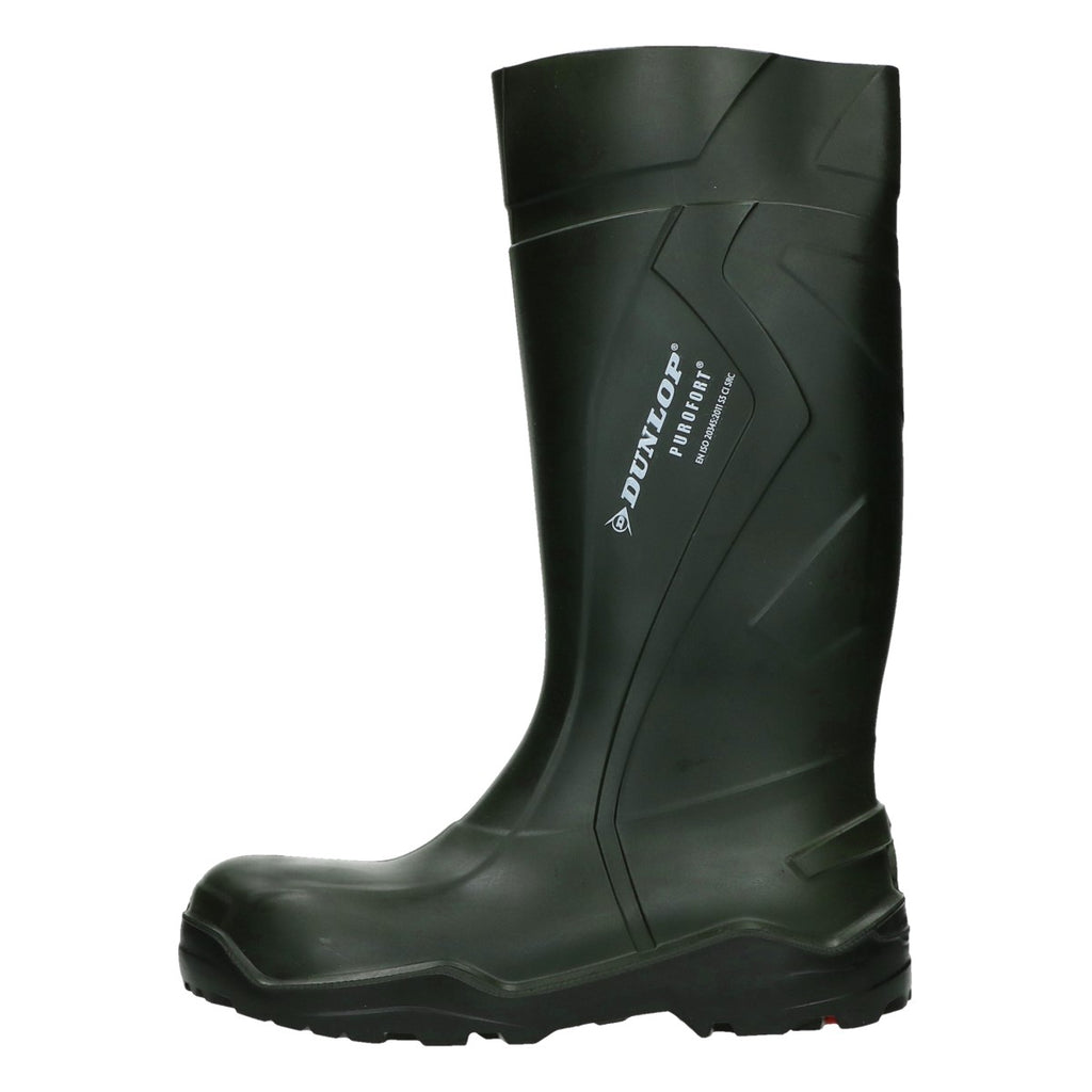 Dunlop Purofort Plus S5, met stalenneus Groen/Zwart
