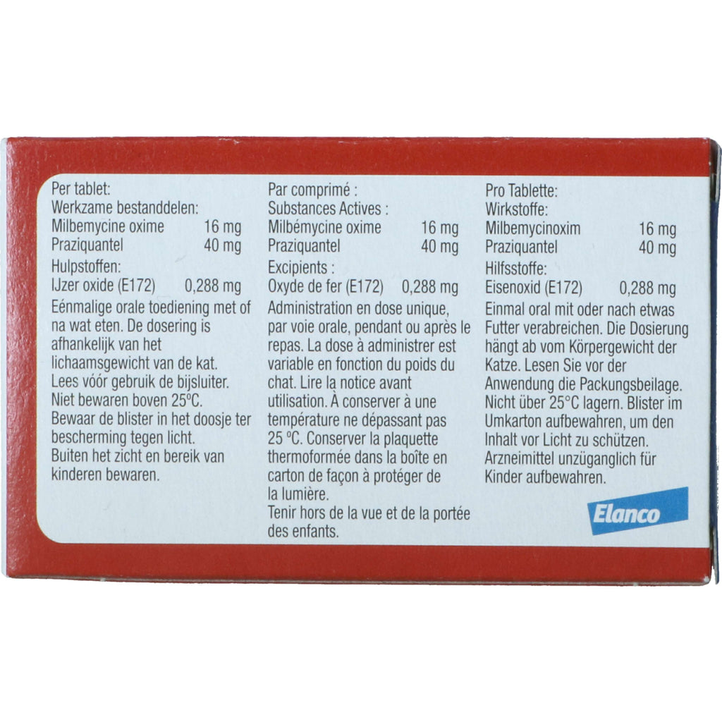 Milbemax Ontwormingstablet Kat 2-12kg