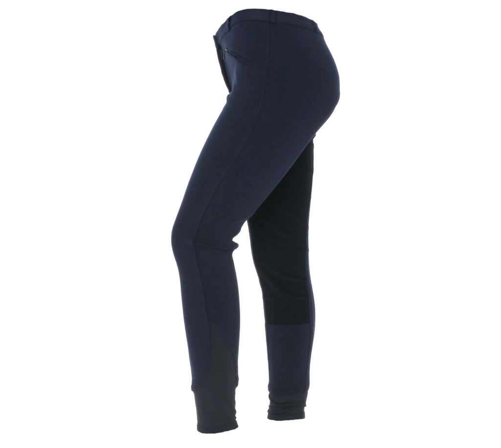 Covalliero Rijbroek Economic Kids Blauw