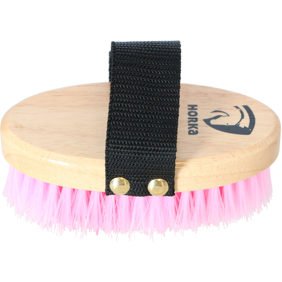 HORKA Zachte Borstel Hout Pony Roze