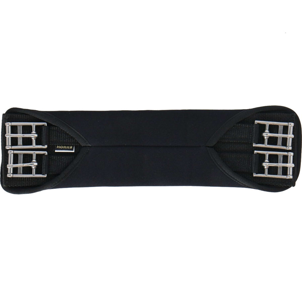HORKA Singel Dressuur Neoprene Zwart/Zilver