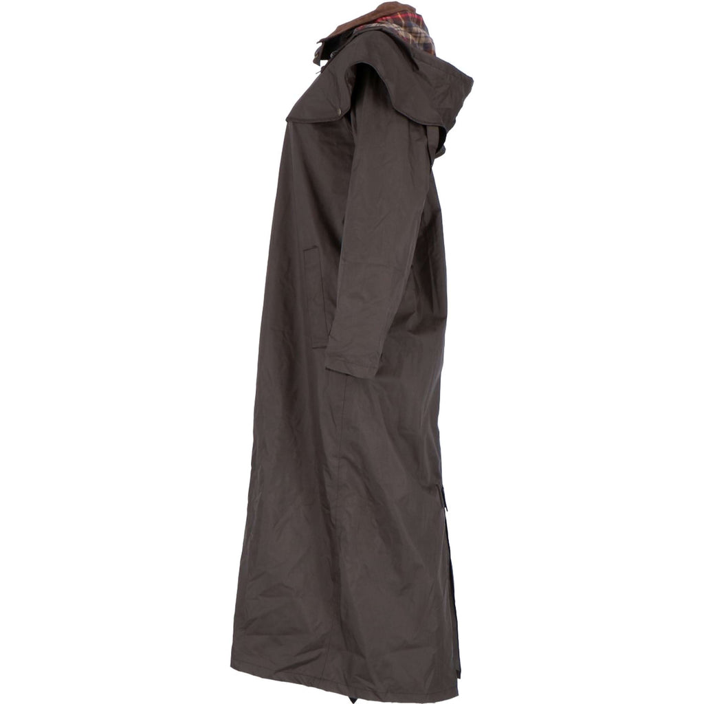 Scippis Black Roo Stockman Coat Bruin