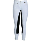 HKM Rijbroek Basic Belmtex Grip 3/4 Zitvlak Kids Wit/Zwart