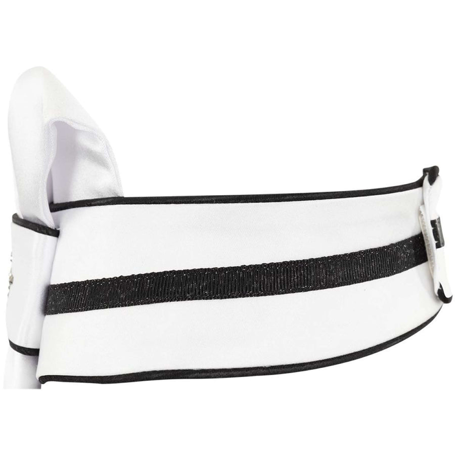 ANKY Plastron Stone Deluxe White/Black