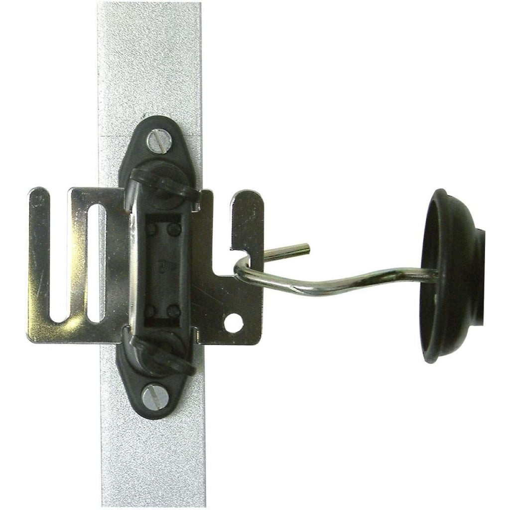 Agradi Power Klem (Hoek)isolator Lint 40mm Profi 10 Stuks Zwart