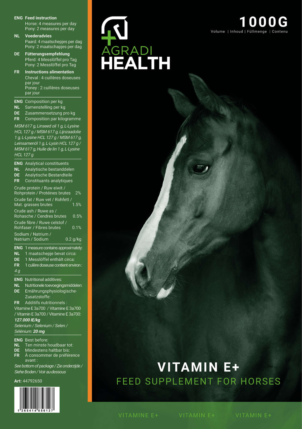 Agradi Health Natuurlijke Vitamine E+