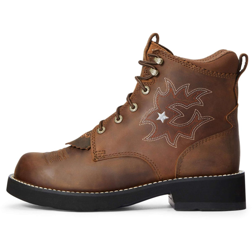 Ariat Stalschoenen Western Probaby Lacer B Driftwood Brown