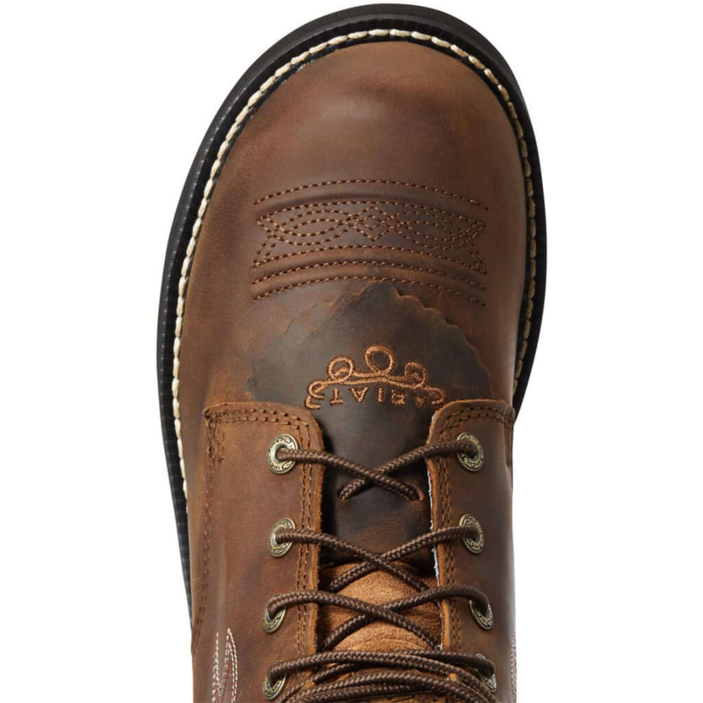 Ariat Stalschoenen Western Probaby Lacer B Driftwood Brown