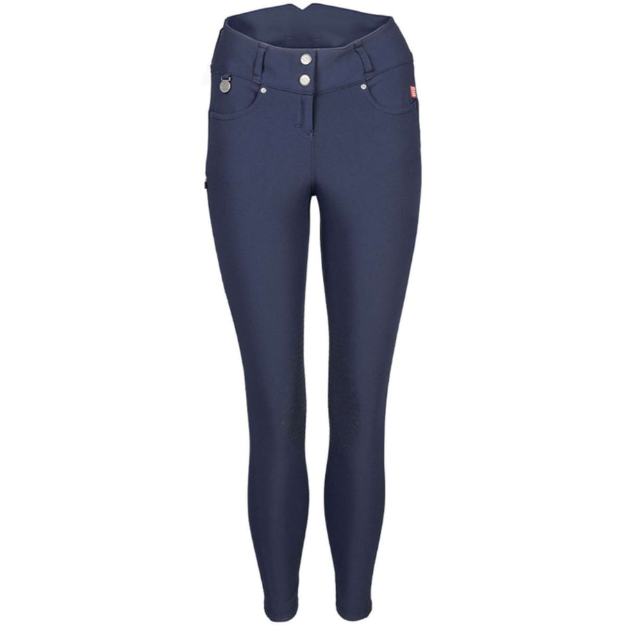 Back on Track Rijbroek Julia Knee Grip Blauw