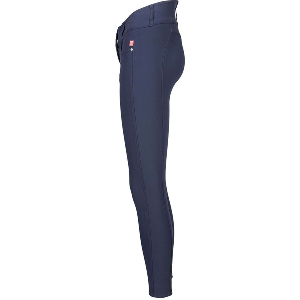 Back on Track Rijbroek Julia Knee Grip Blauw