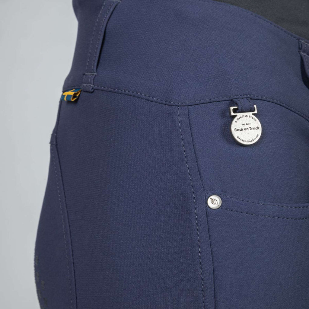 Back on Track Rijbroek Julia Knee Grip Blauw