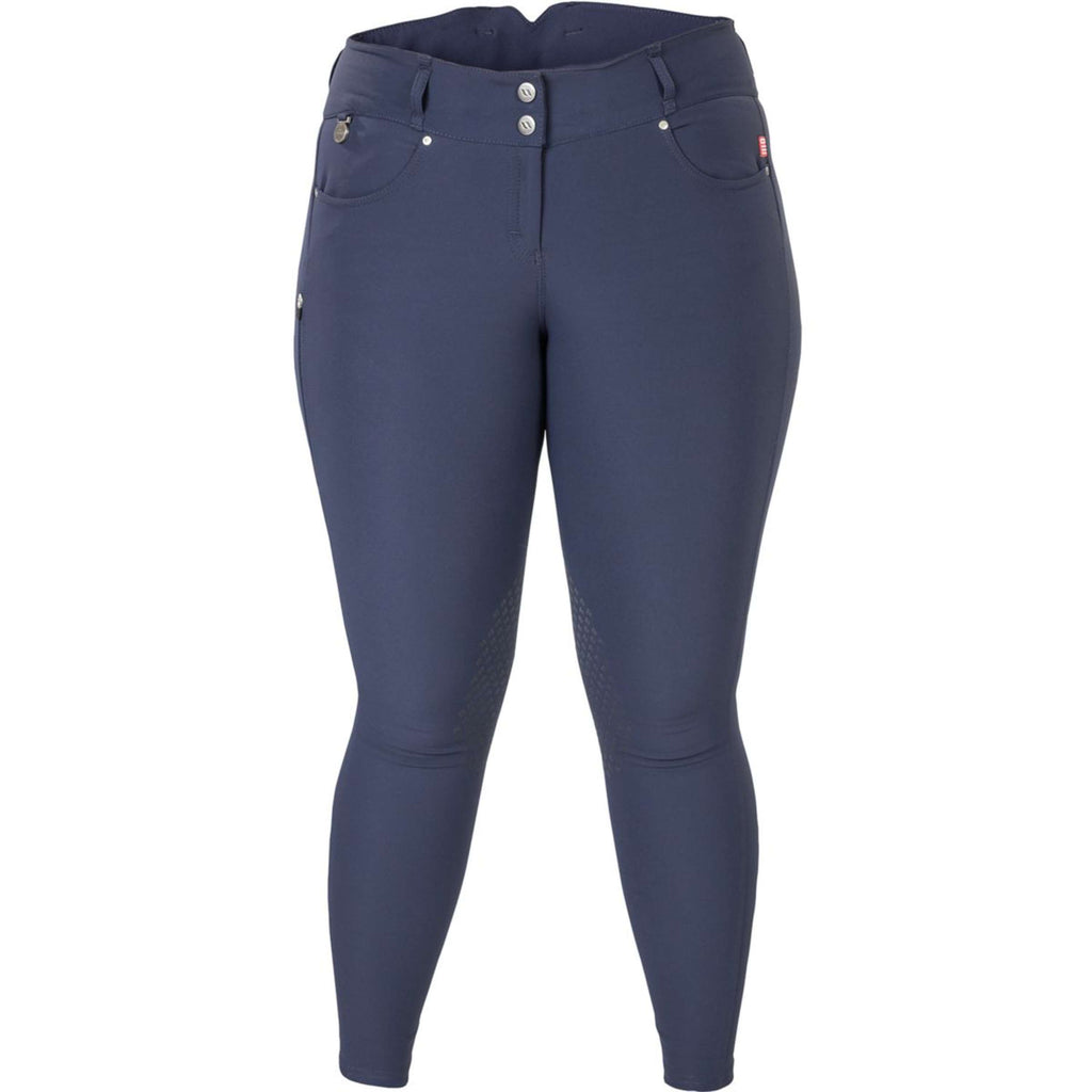 Back on Track Rijbroek Julia Knee Grip Blauw