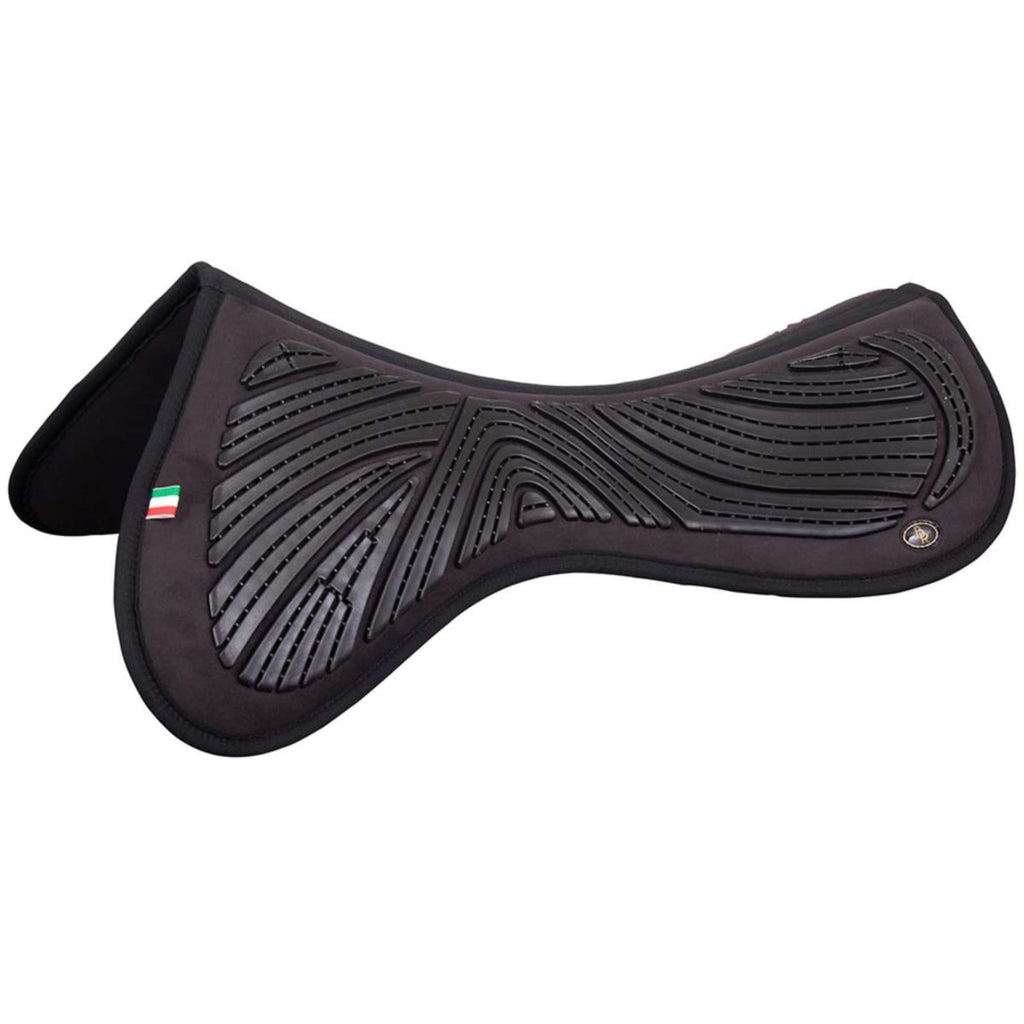 BR Zadelonderlegger Memory Foam & Gel Zwart/Zwart