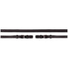 BR Teugel Eventa Pro Grip 16mm Ronde Gesp Zwart/Zilver