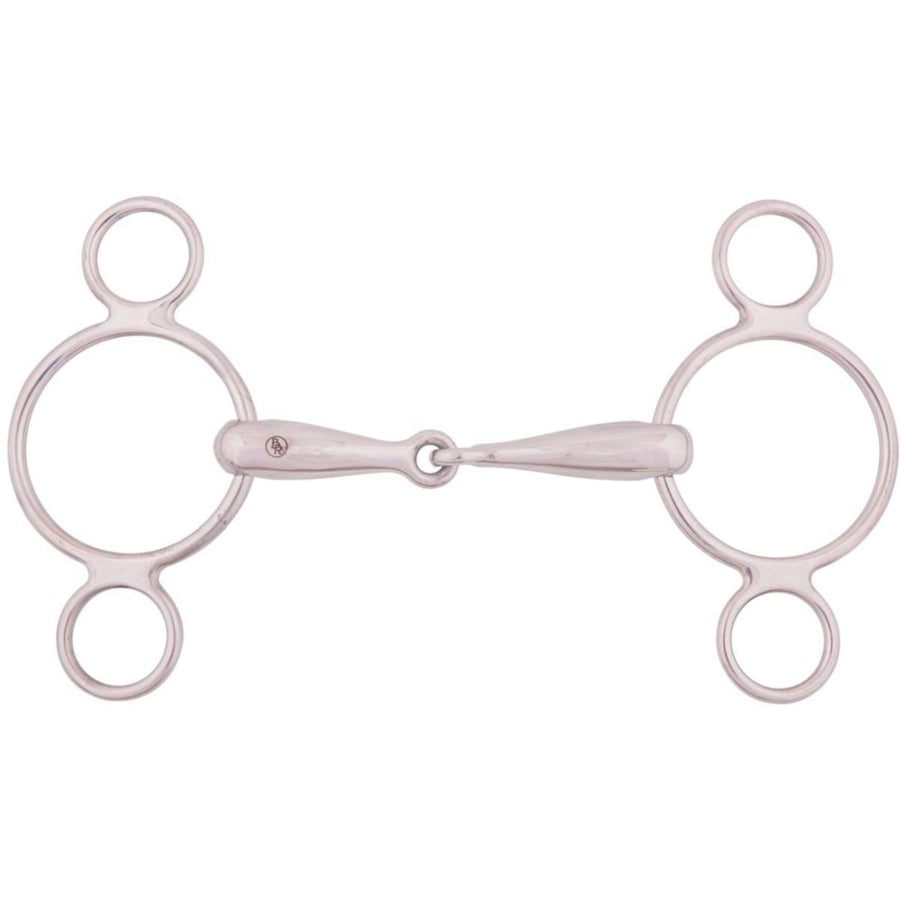 BR Watertrens 3-rings Massief 18mm Roestvrijstaal