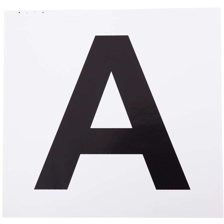 Premiere Stickers voor Manegeletters Wit