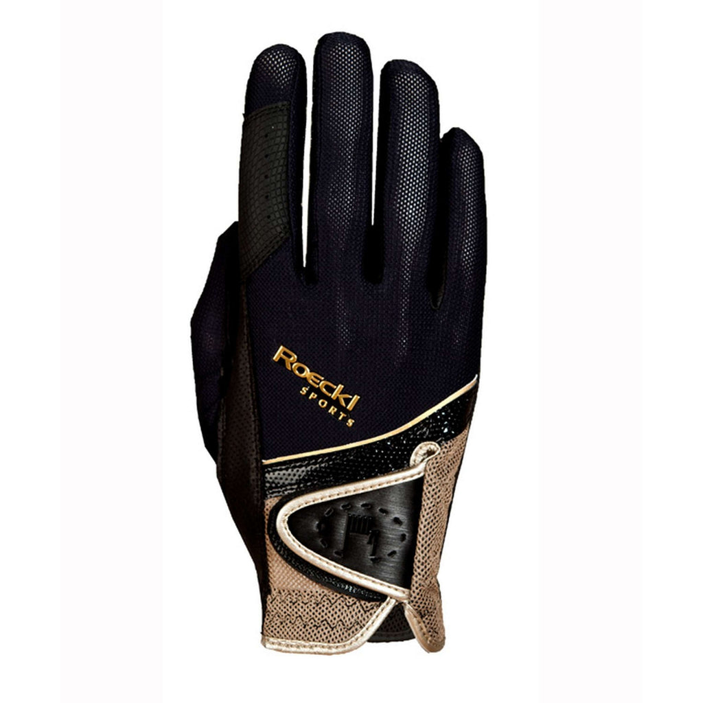 Roeckl Handschoenen Madrid Micro Mesh Black/Gold