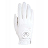 Roeckl Handschoenen Lisboa Roeck-Grip Swarovski Wit/Zilver