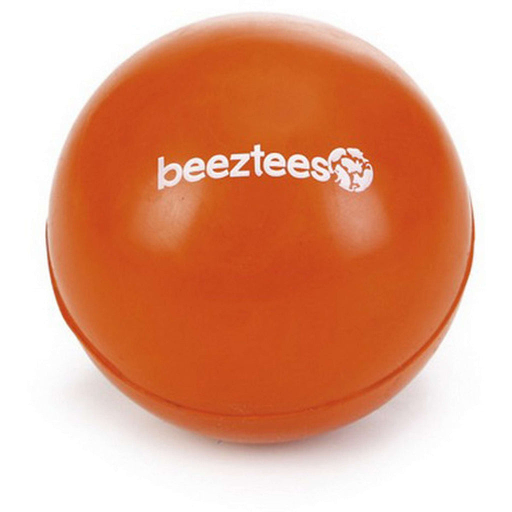 Beeztees Rubber Bal Massief Oranje
