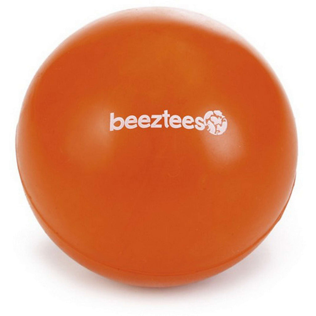 Beeztees Rubber Bal Massief Oranje