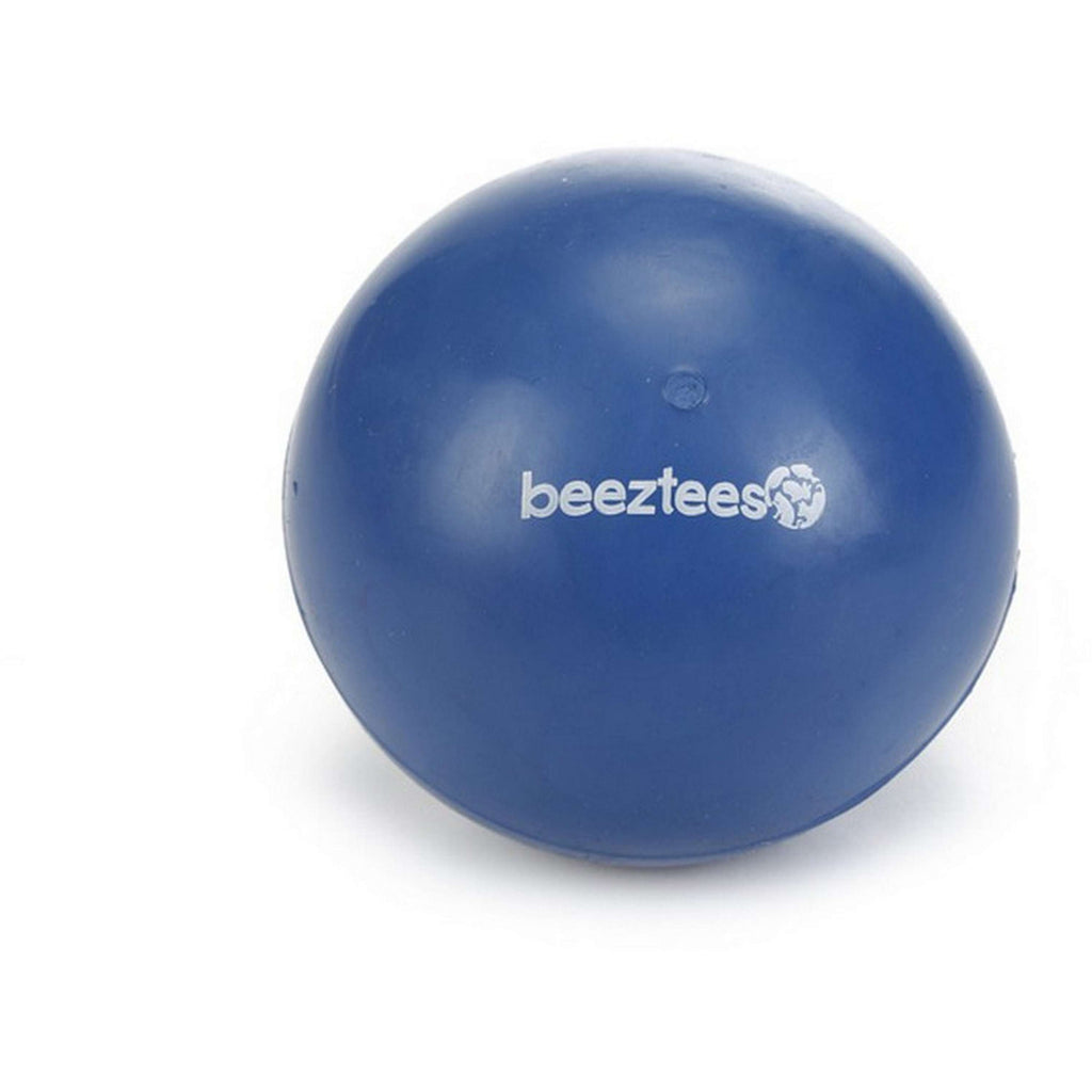 Beeztees Rubber Bal Massief Blauw