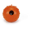 Beeztees Rubber Bal + Bel Massief Oranje