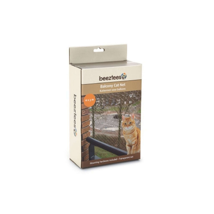 Beeztees Kattennet Voor Het Balkon Transparant