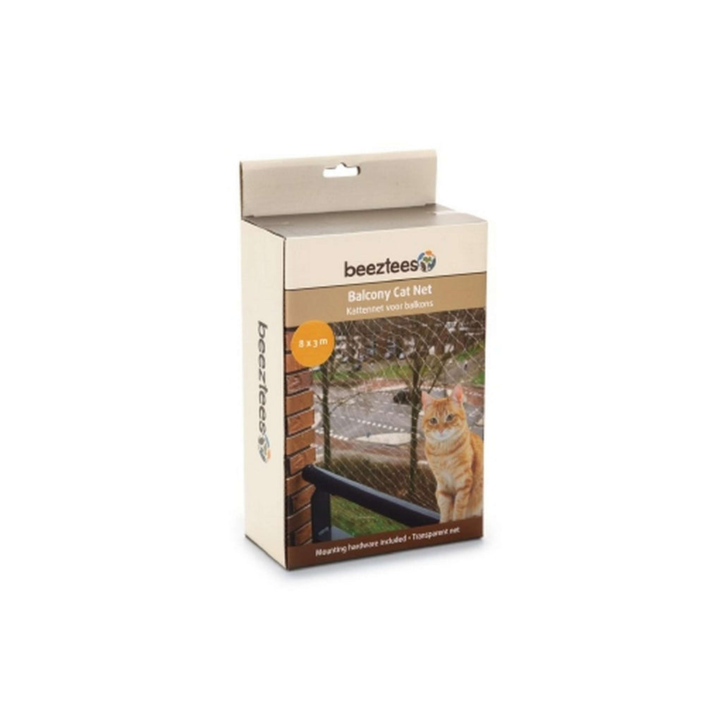 Beeztees Kattennet Voor Het Balkon Transparant