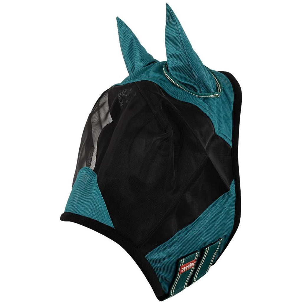 Premiere Vliegenmasker met Oren Teal Green