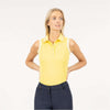 Anky Polo Mouwloos Yellow Tale